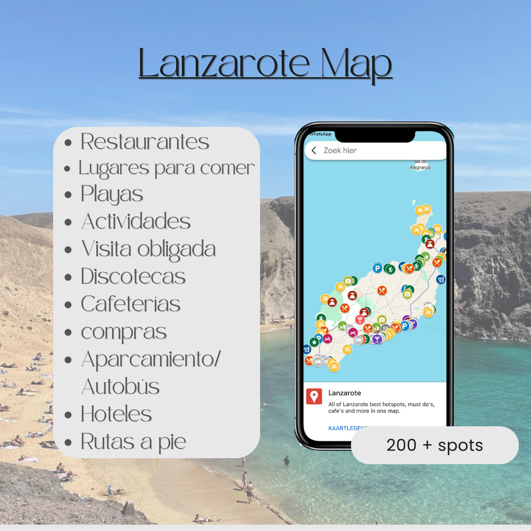 Lanzarote Map (ES.vers.)