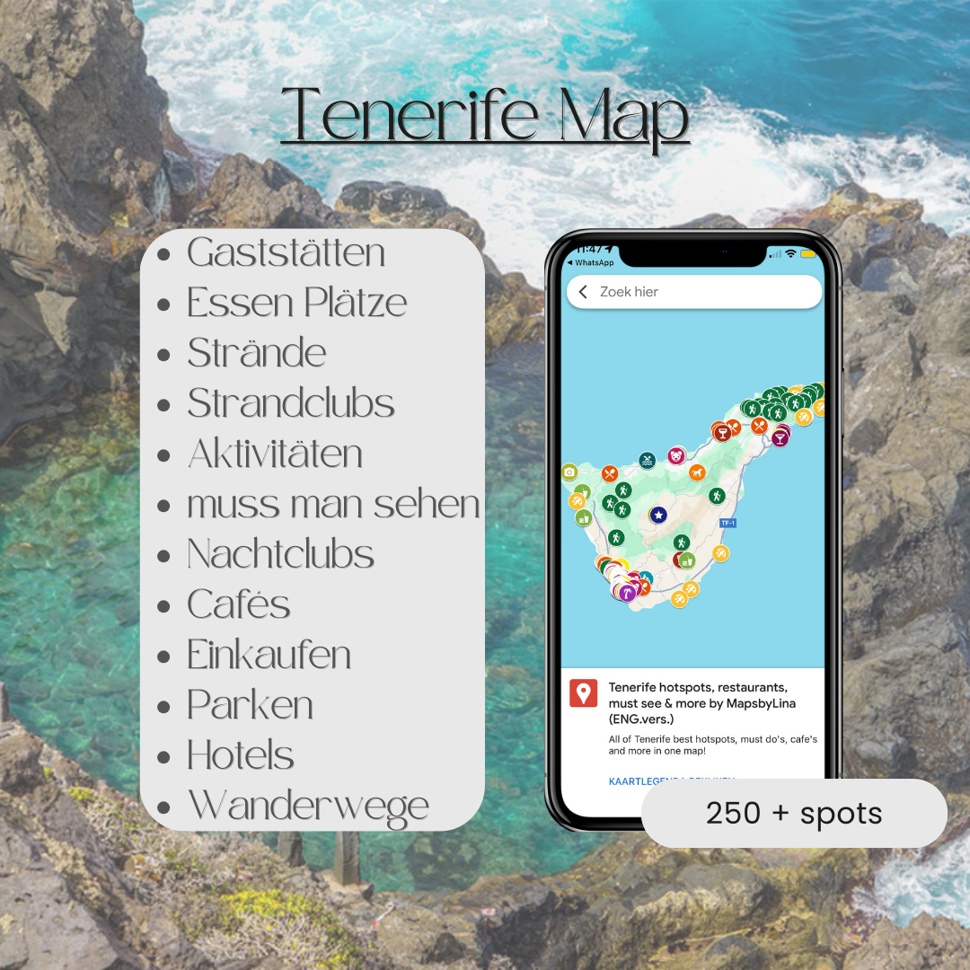 Tenerife Map (DE.vers.)