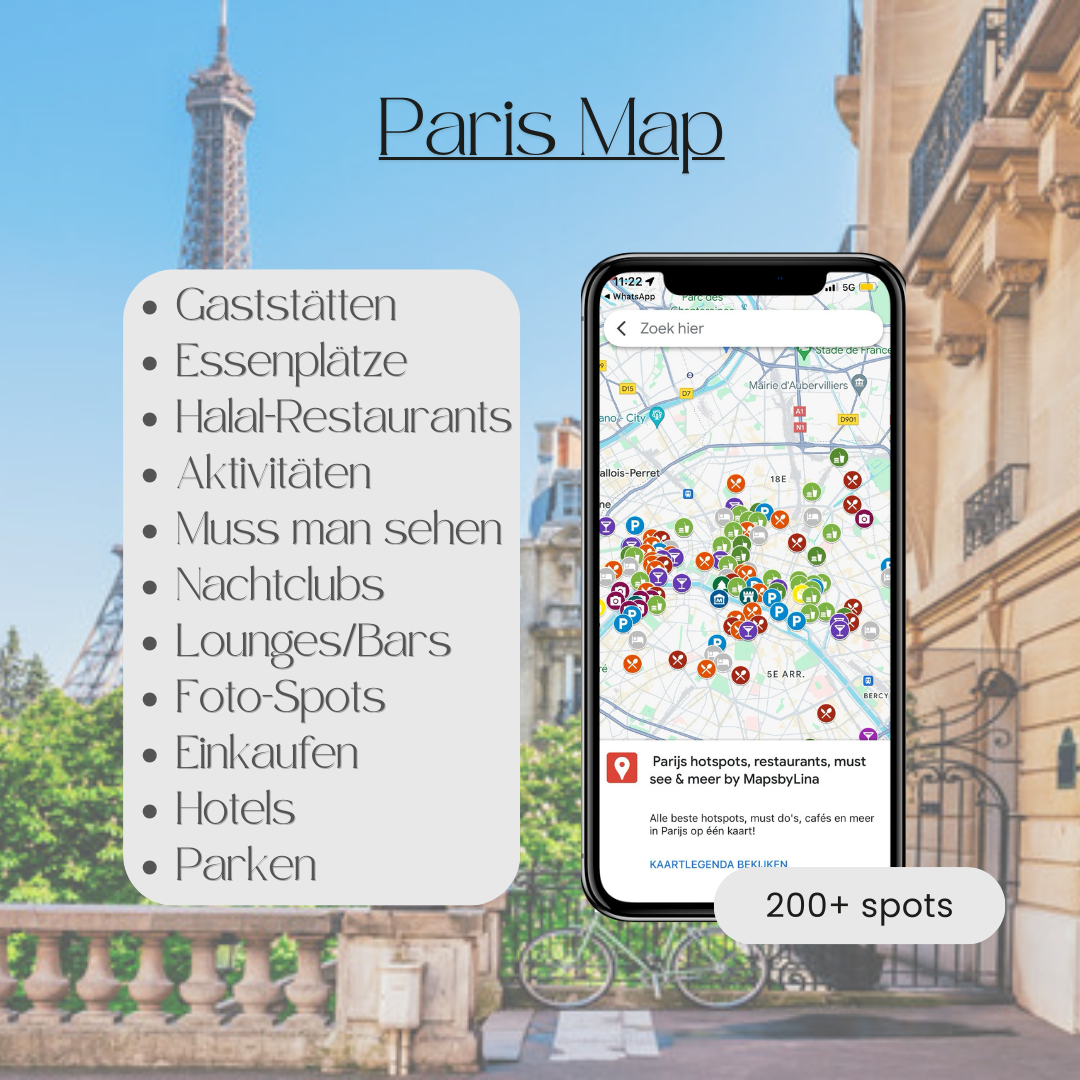 Paris Map (DE.vers.)