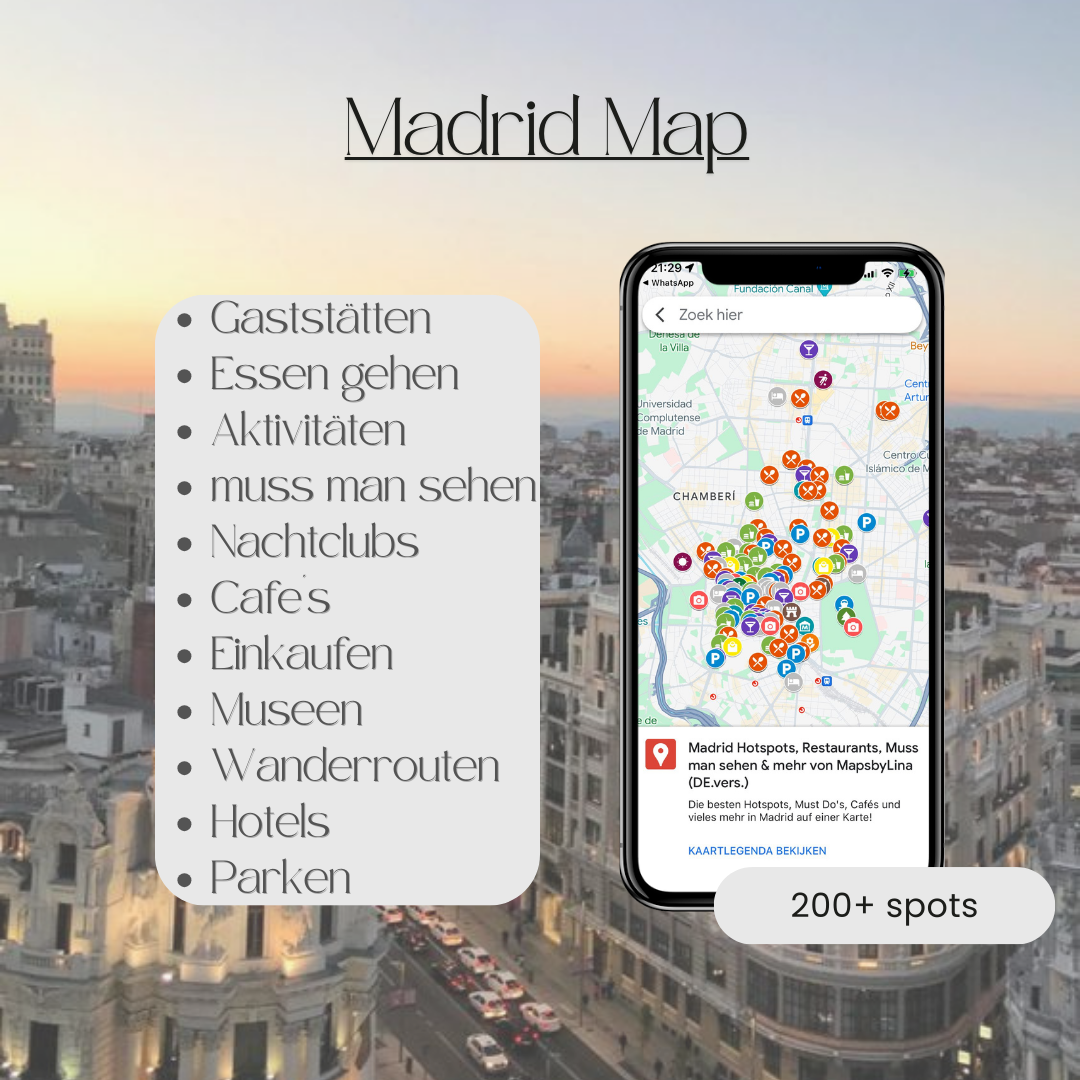 Madrid Map (DE.vers.)