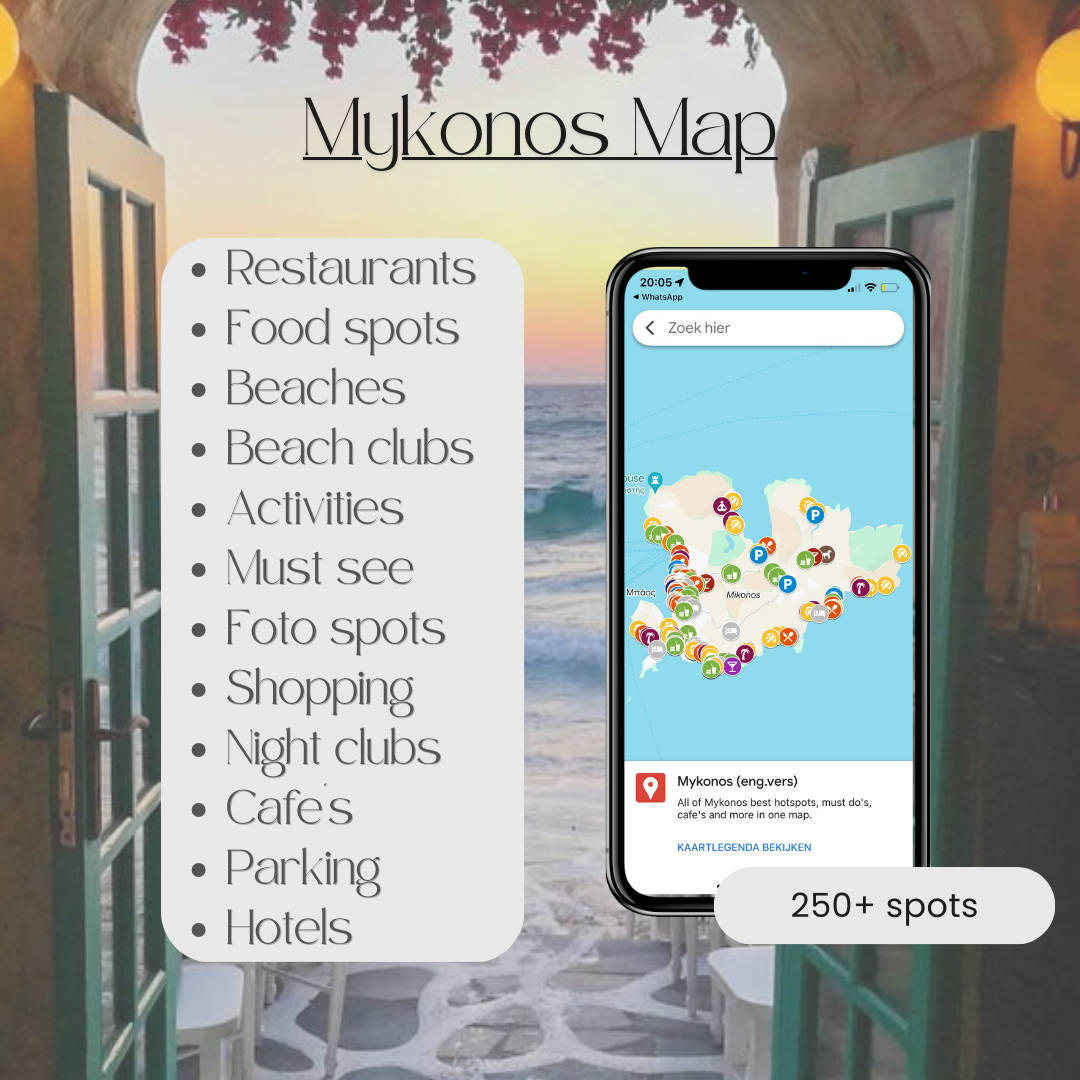 Mykonos Map (ENG.vers.)