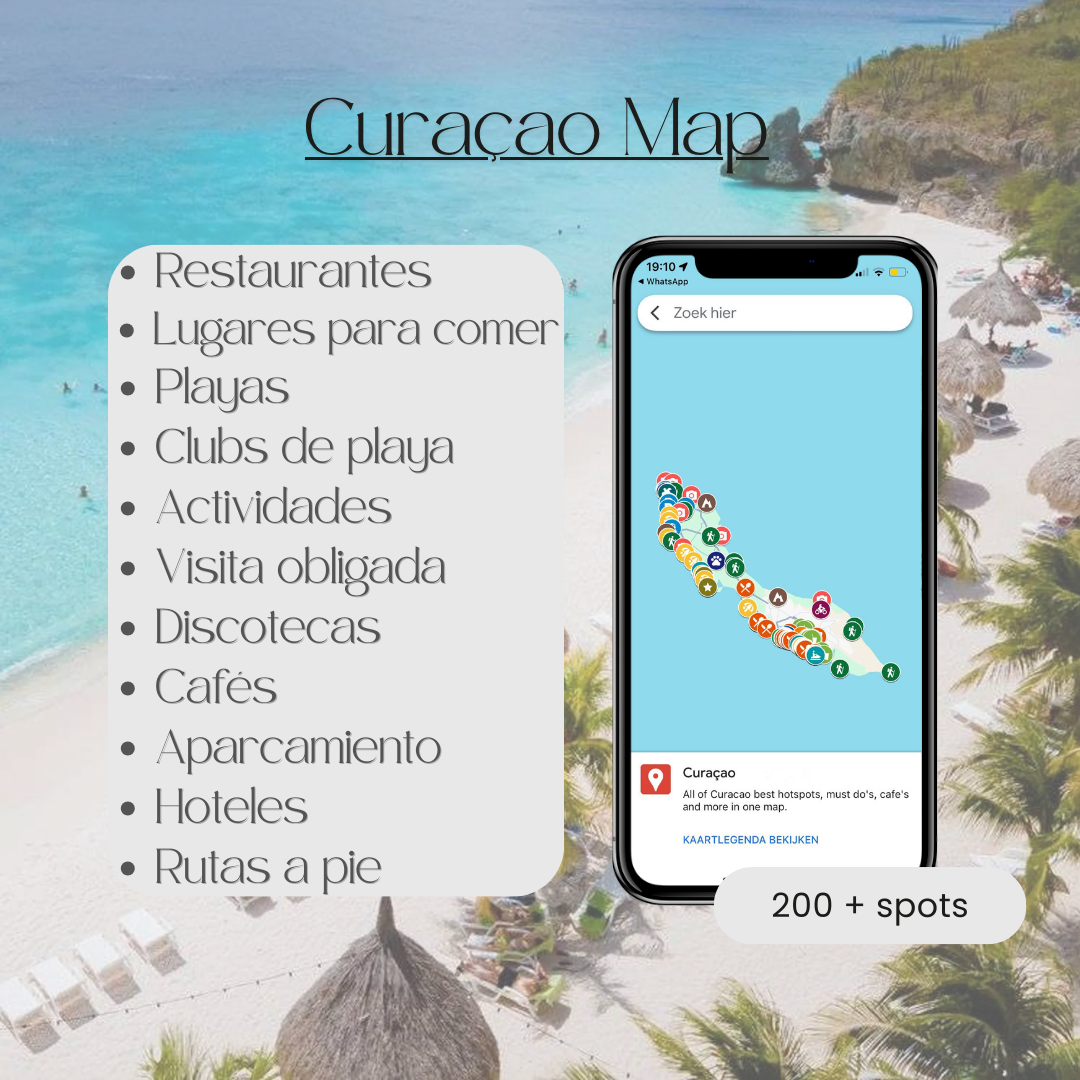 Curaçao Map (ES.vers.)